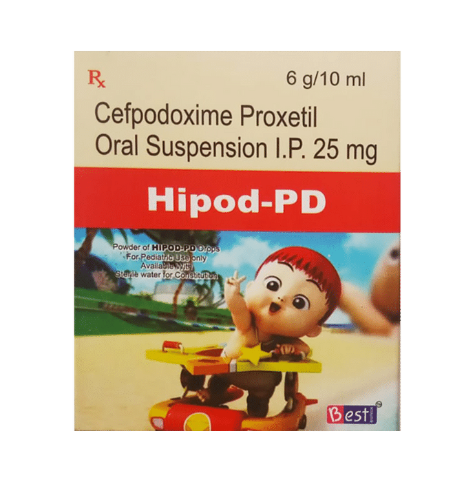 Hipod-PD Drop – Cefpodoxime Proxetil (25mg) by Best Biotech — photo 1 of 3