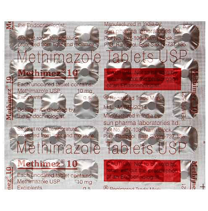 Methimez 10 Tablet