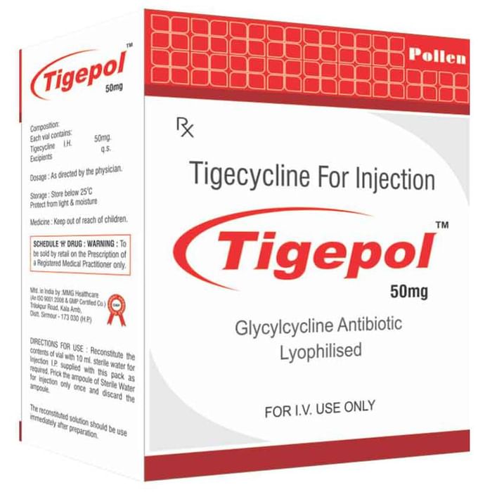 Tigepol 50mg Powder for Injection