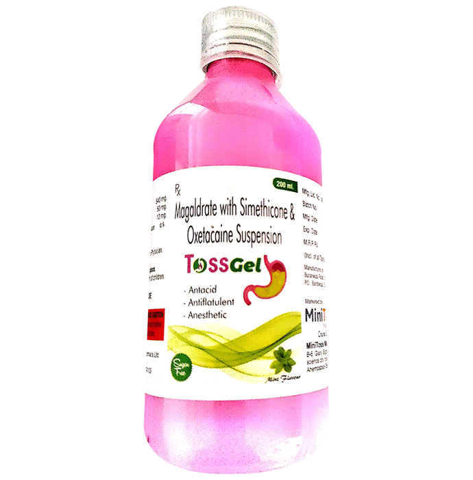 Tossgel Oral Suspension Mint Sugar Free