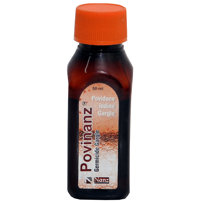 Povinanz 2% Gargle and Mouthwash (Povidone Iodine) Mint