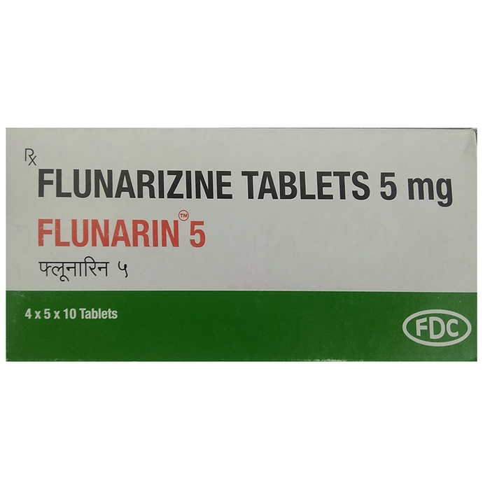 Flunarin 5 Tablet