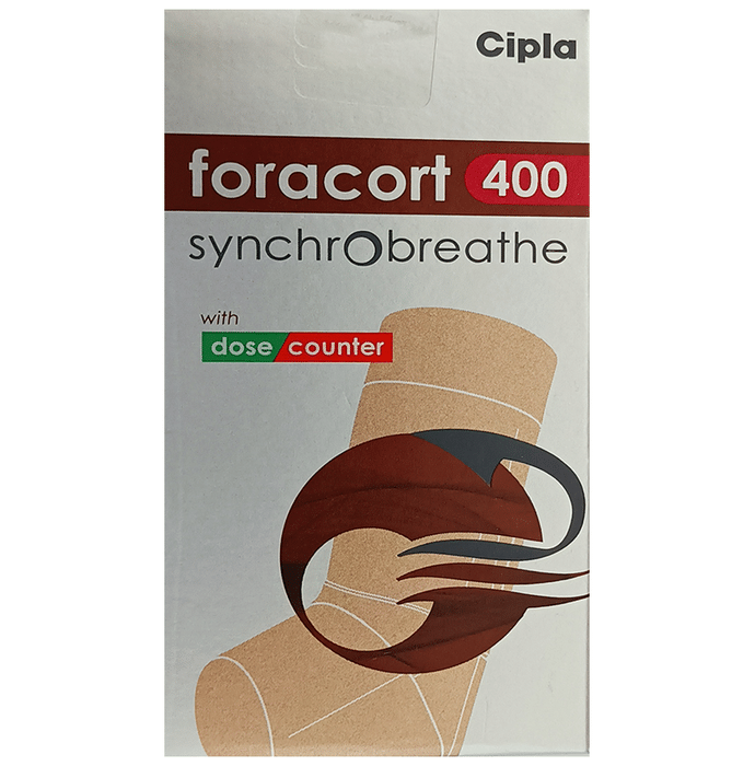 Foracort 400 Synchrobreathe Inhaler – Formoterol (6mcg) 400 mg by Cipla Ltd — photo 1 of 6