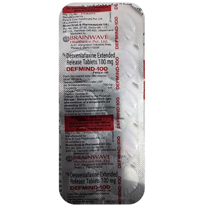 Defmind 100mg Tablet