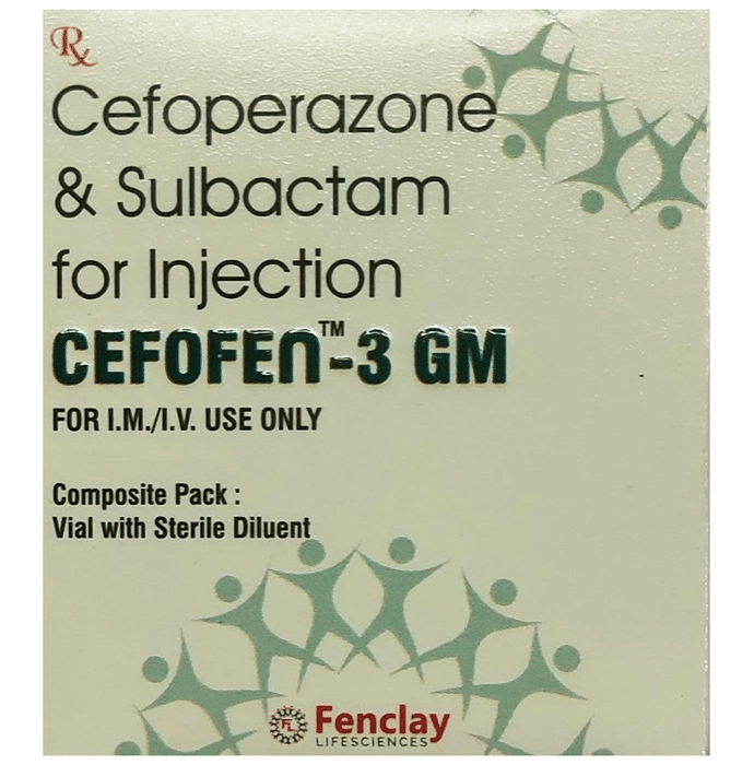 Cefofen 3 GM Injection