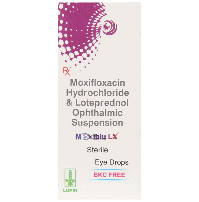 Moxiblu LX Eye Drop BKC Free