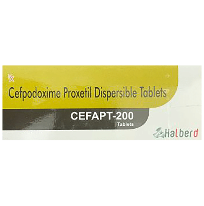 Cefapt 200 Tablet DT