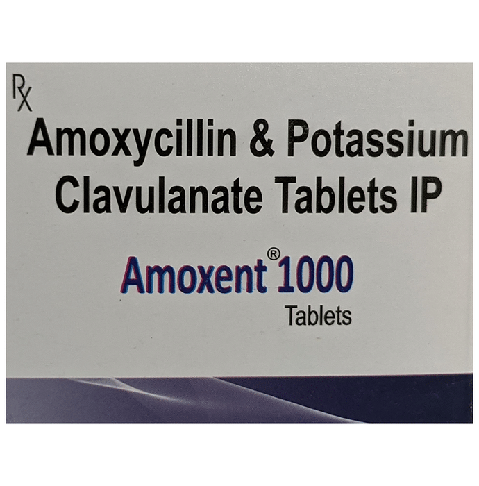 Amoxent 1000 Tablet
