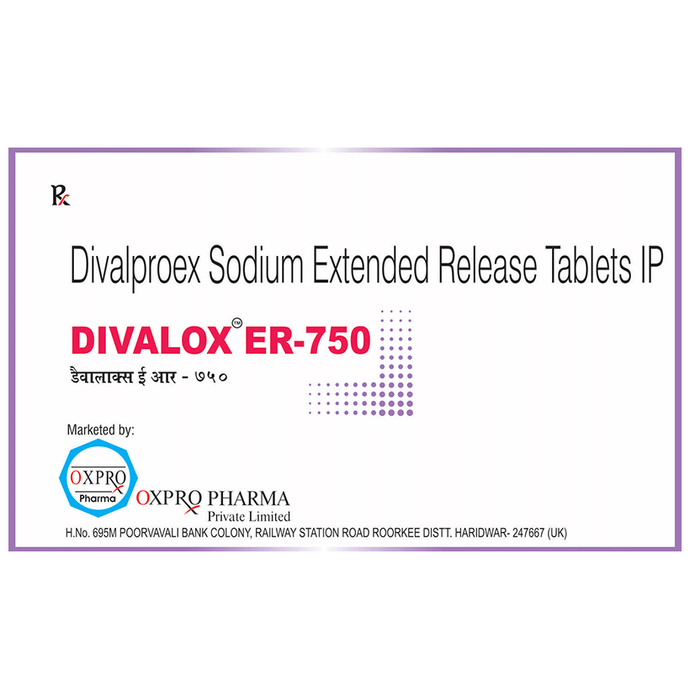 Divalox ER 750 Tablet