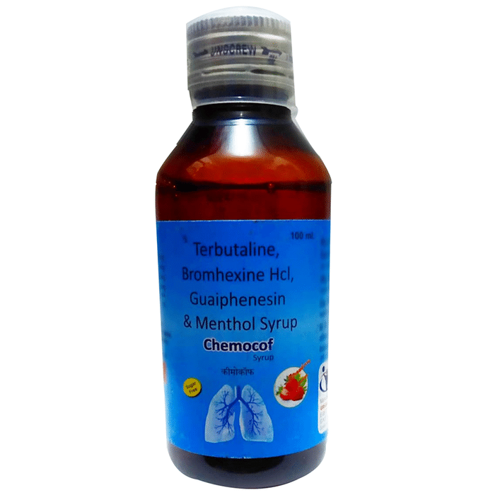 Chemocof Syrup Strawberry Sugar Free