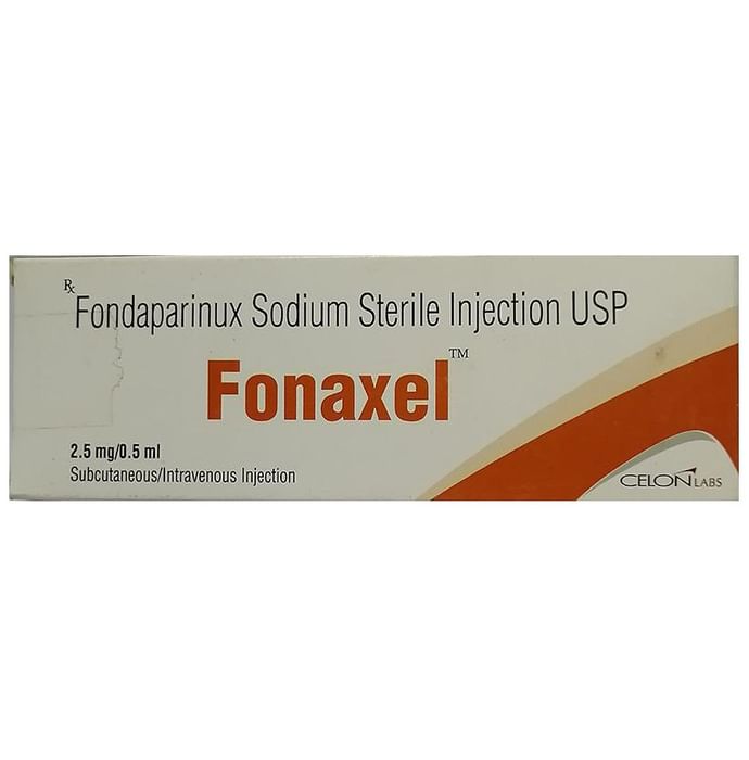 Fonaxel Injection – Fondaparinux (2.5mg/0.5ml) by Celon Laboratories Ltd