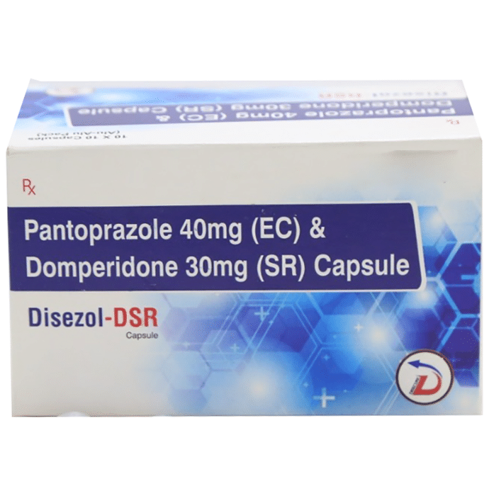 Disezol-DSR Capsule – Domperidone (30mg) by Disecure Pharma