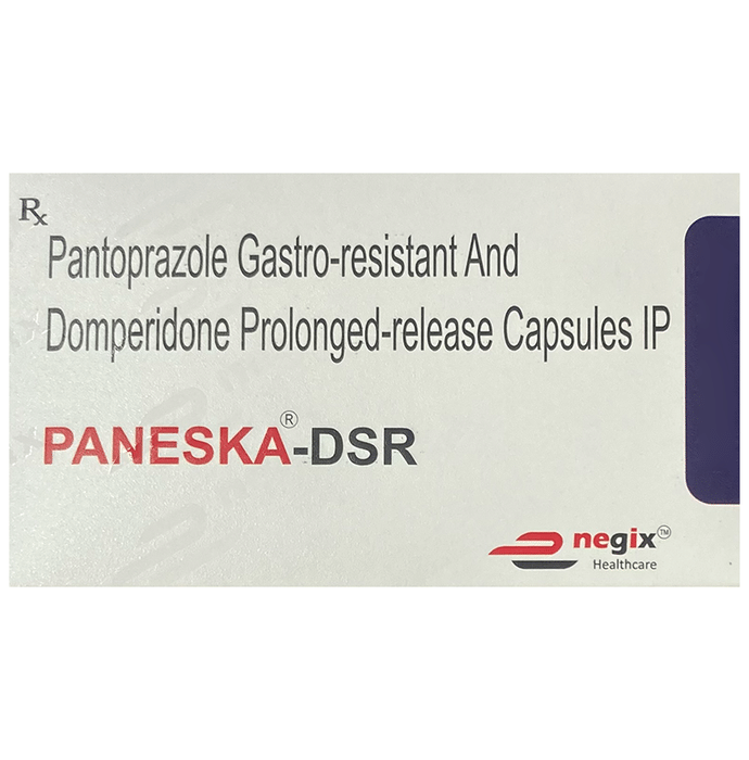 Paneska D 30mg/40mg Capsule SR – Domperidone (30mg) 30 mg by Enegix Healthcare — photo 1 of 2