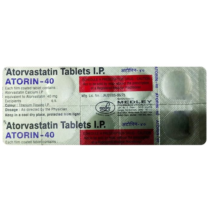 Atorin 40mg Tablet