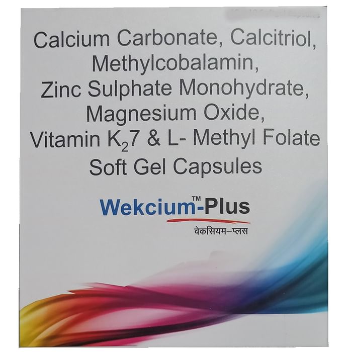 Wekcium-Plus Soft Gel Capsule