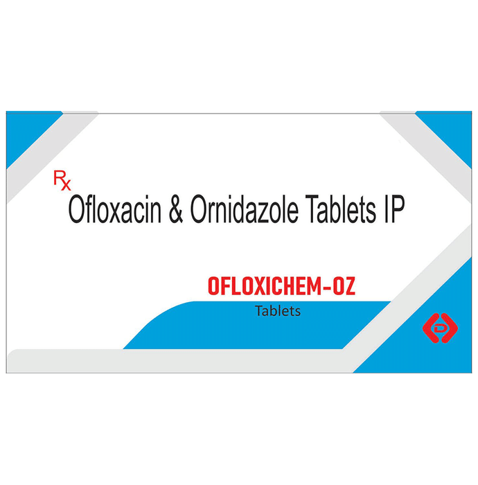 Ofloxichem-OZ Tablet – Ofloxacin (200mg) by Doqchem — photo 1 of 2
