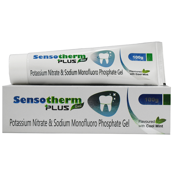Sensotherm Plus Gel Toothpaste for Sensitive Teeth & Remove Cavity Cool Mint