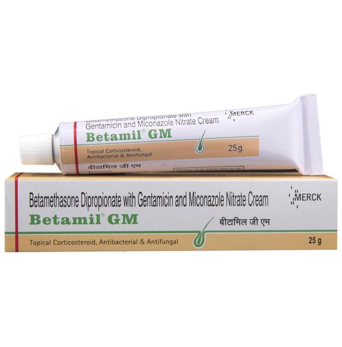 Betamil GM Cream – Betamethasone (0.05% w/w) by Merck Ltd — photo 1 of 4
