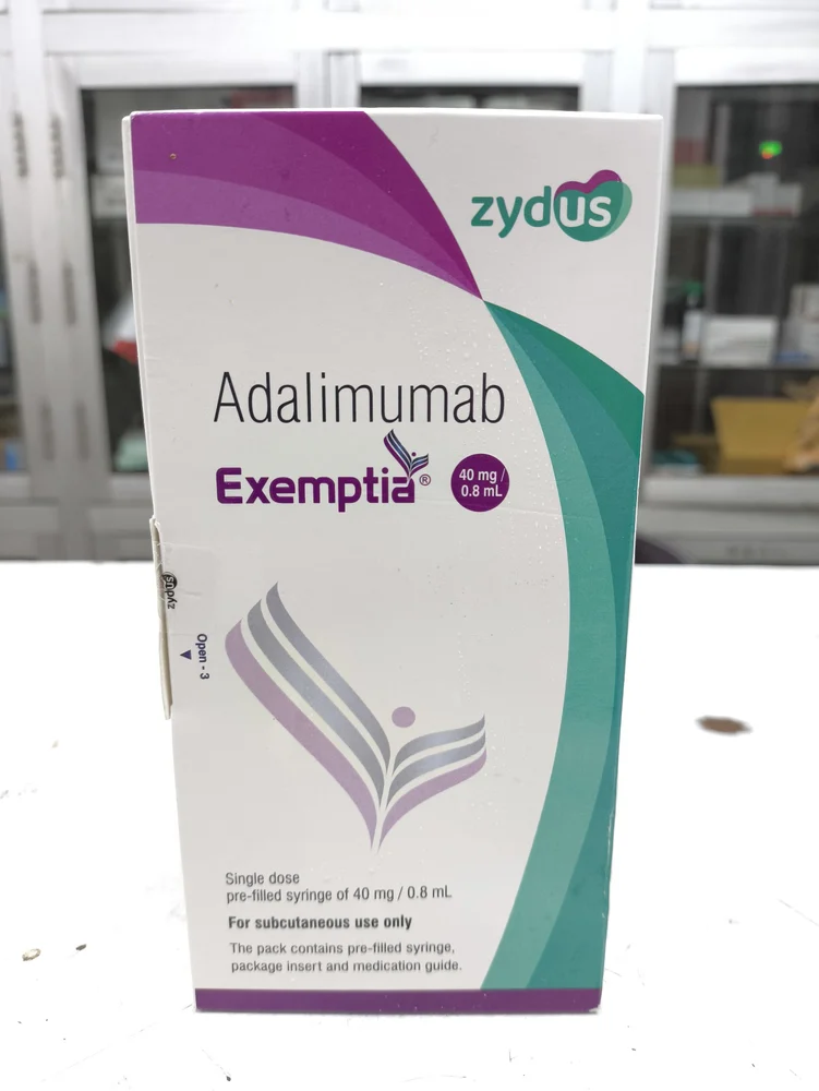 Exemptia Injection – Adalimumab (40mg/0.8ml) by Zydus Lifesciences Ltd