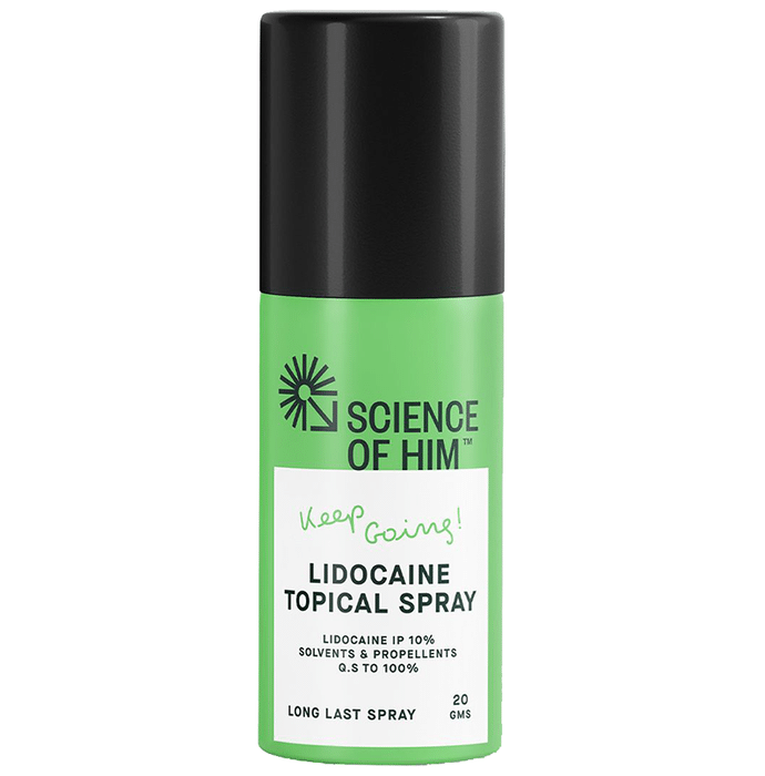 Science Of Him Keep Going Lidocaine Topical Spray
