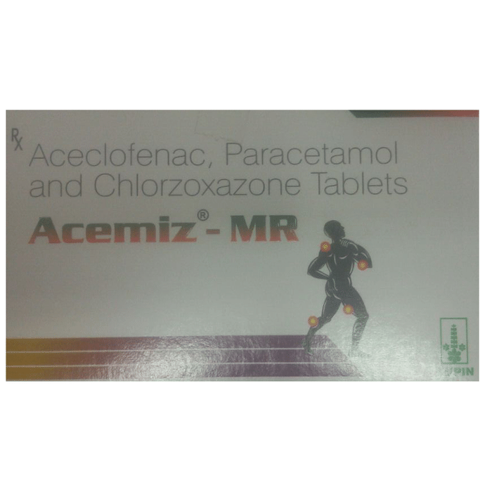 Acemiz -MR Tablet – Aceclofenac (100mg) by Lupin Ltd — photo 1 of 3