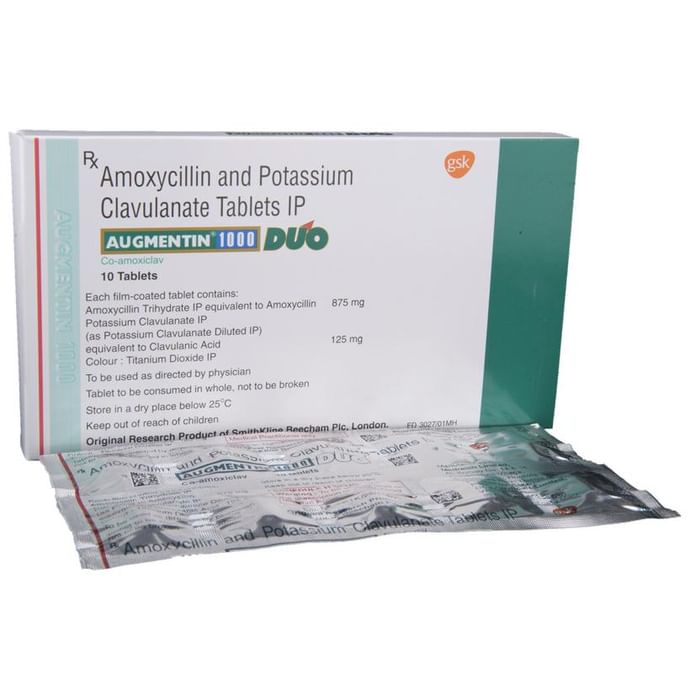 Augmentin 1000 Duo Tablet