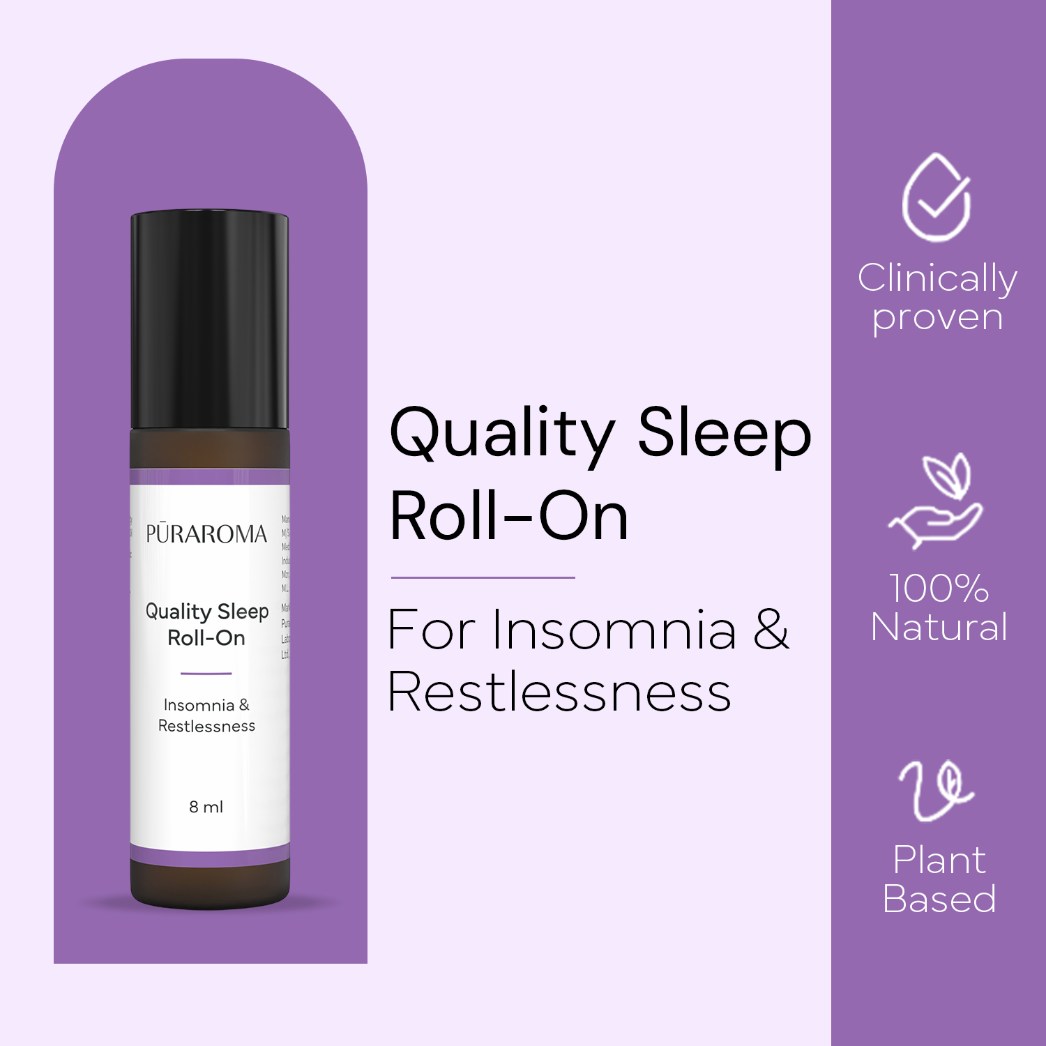 Puraroma Quality Sleep Roll On